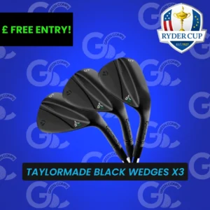 Taylormade Black Wedges (set of 3)